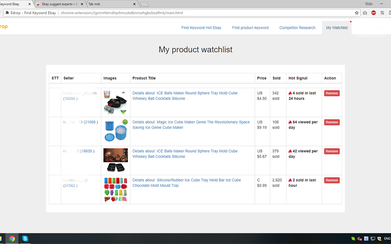 Find Hot Product and Keyword截图1