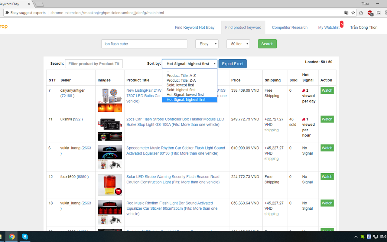 Find Hot Product and Keyword截图4