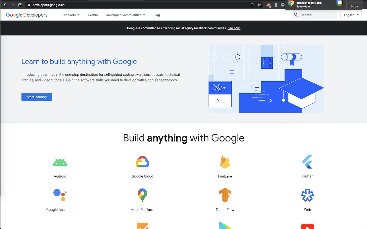 Google CN DevSites截图1