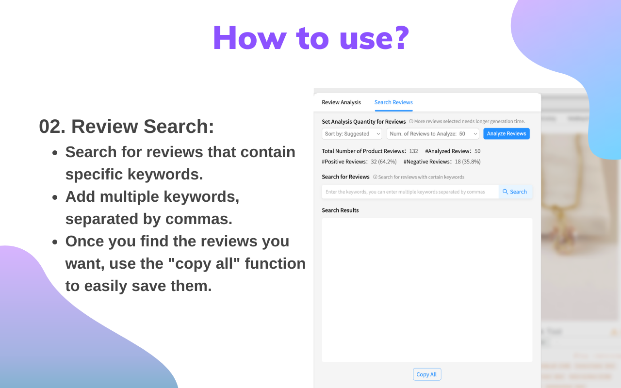 Amazon Finder&ChatGPT Review Analysis截图1