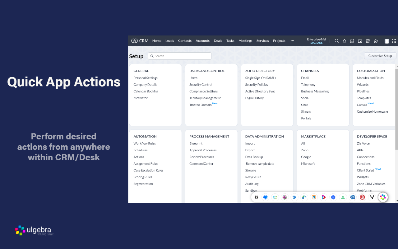 AppCursor - All App Wigets inside CRM, Desk截图1