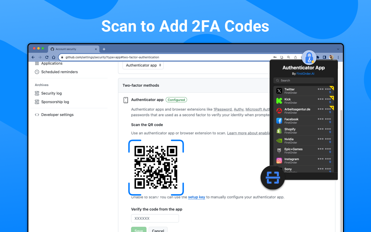 Authenticator App截图4