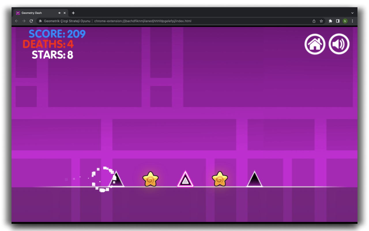 Geometry Dash Strategy Game - HTML5 Game截图2