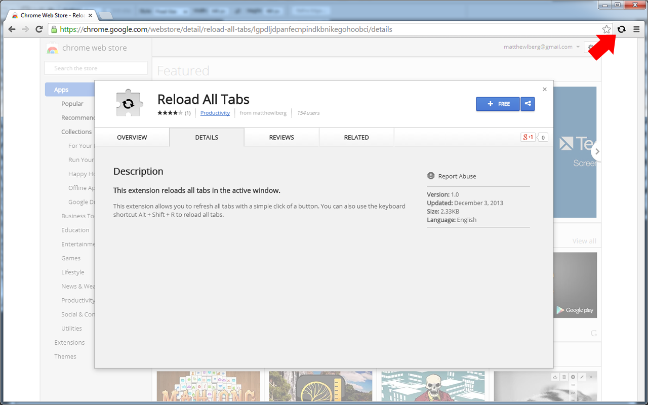 Reload All Tabs截图1