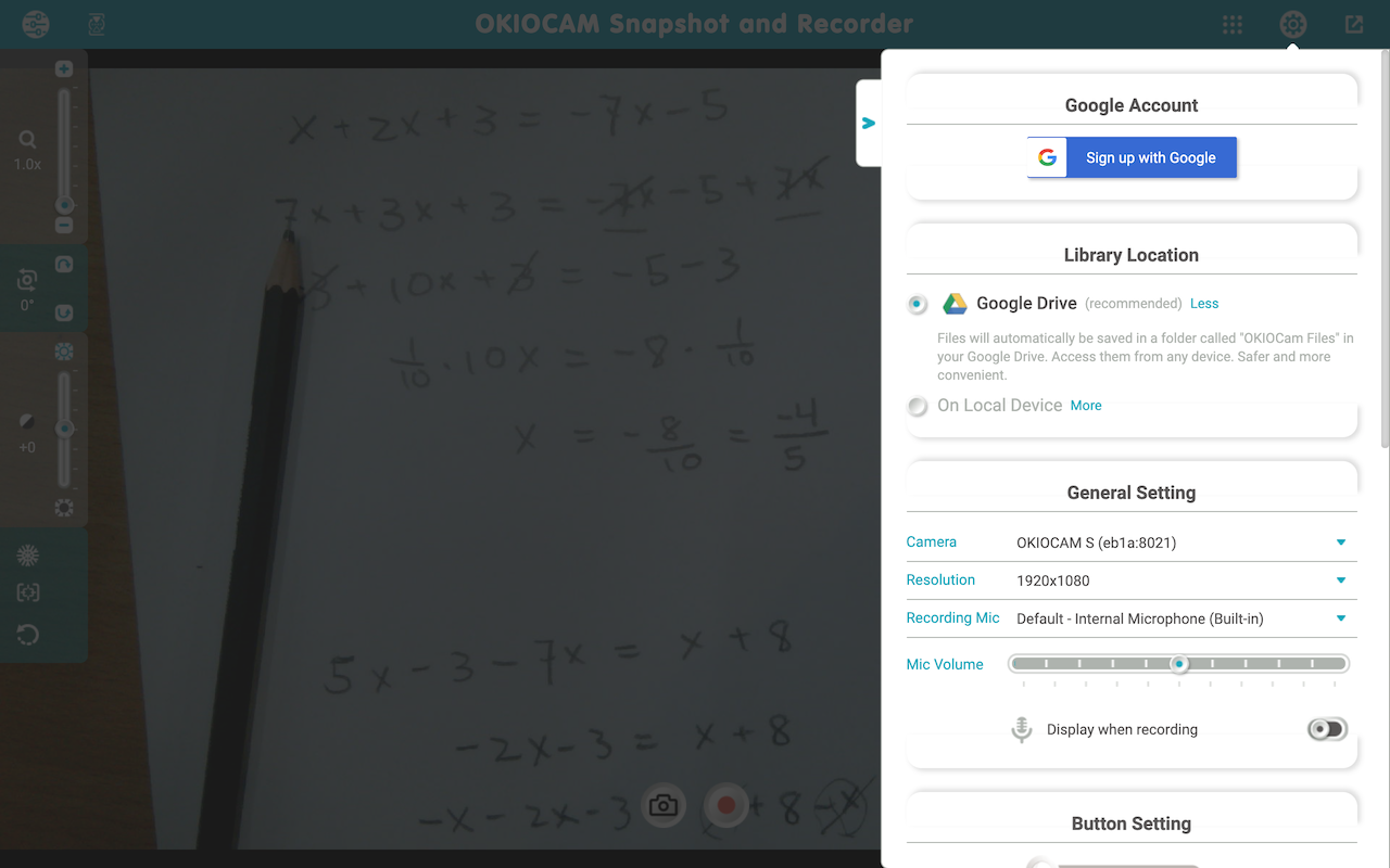 OKIOCAM Snapshot and Recorder截图4