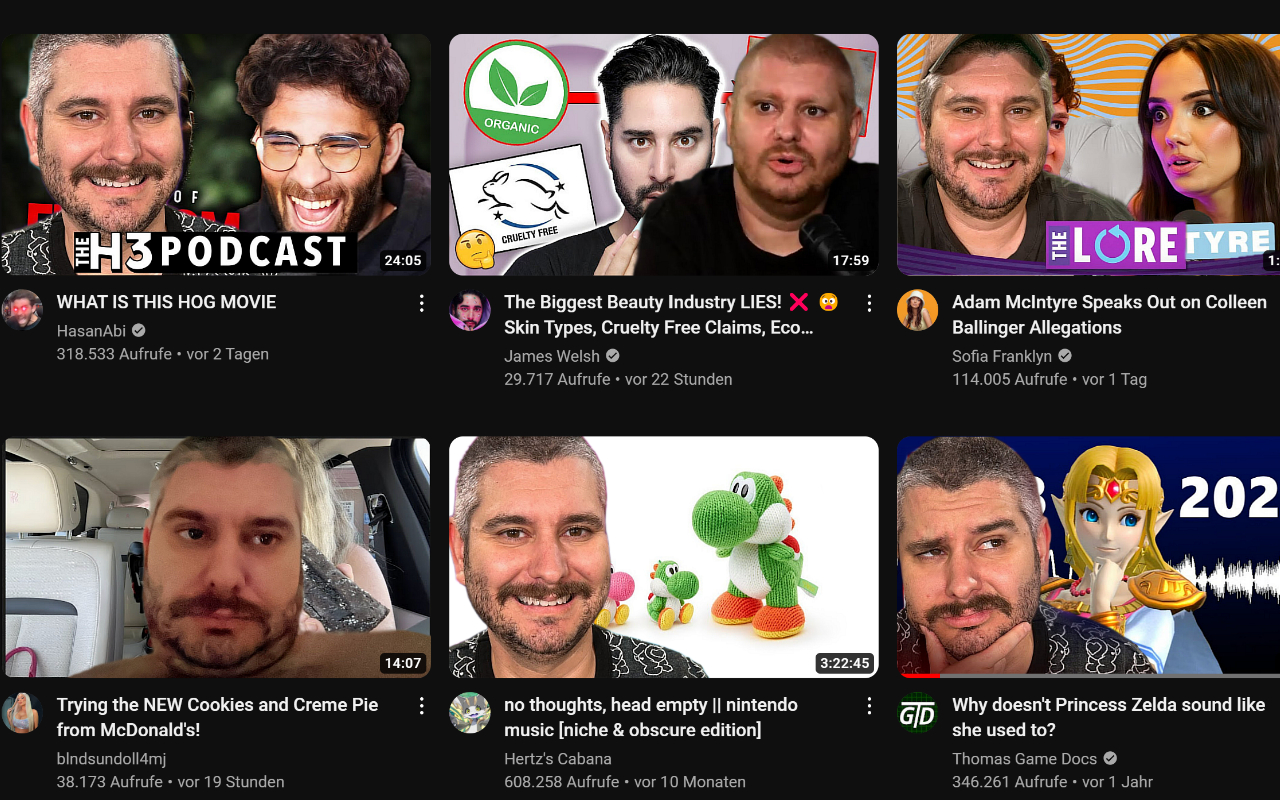 YouTube H3Ethanizer截图1