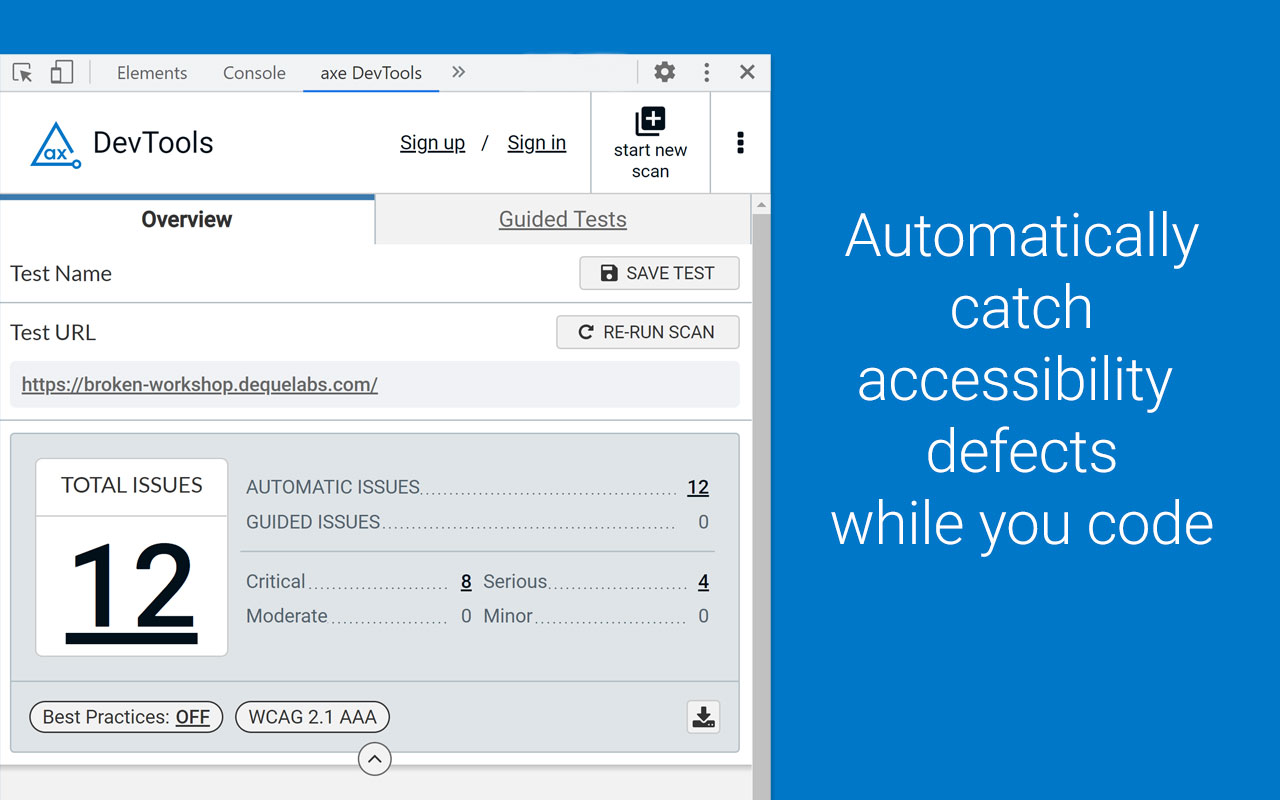 axe DevTools - Web Accessibility Testing截图3