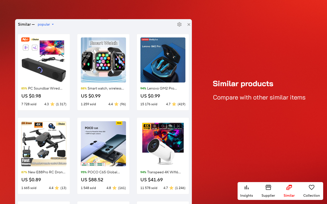 Ali Quick - AliExpress Dropship Tool截图2