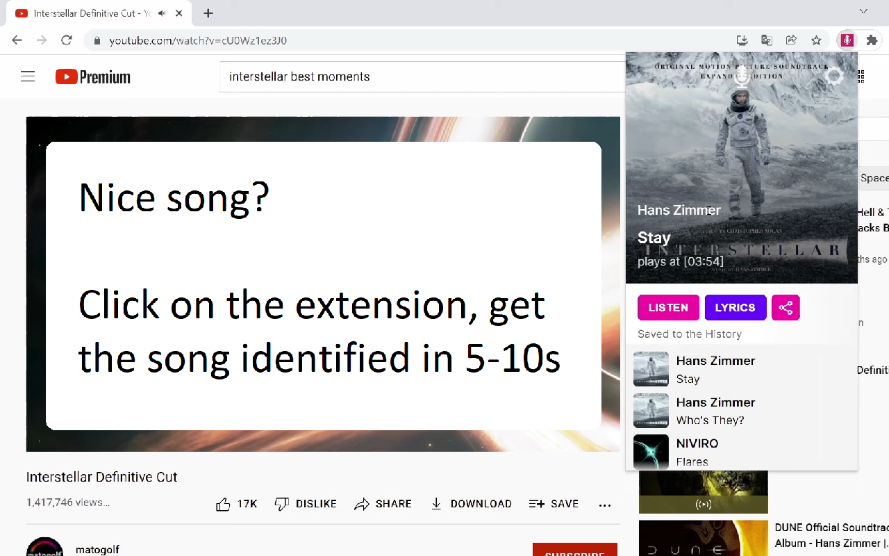 AudD® Music Recognition截图1