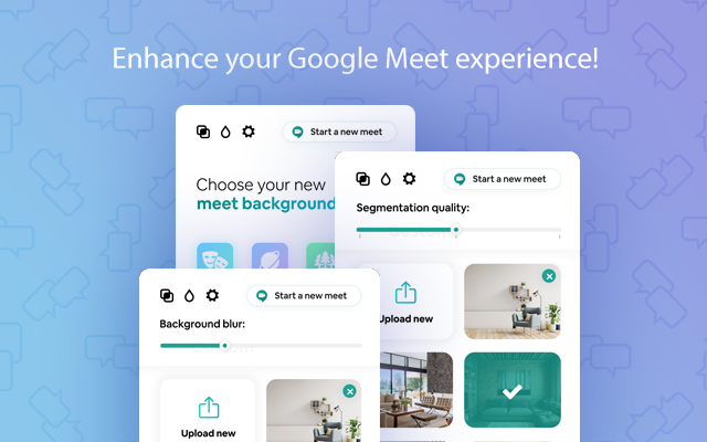 Google Meet virtual backgrounds截图1