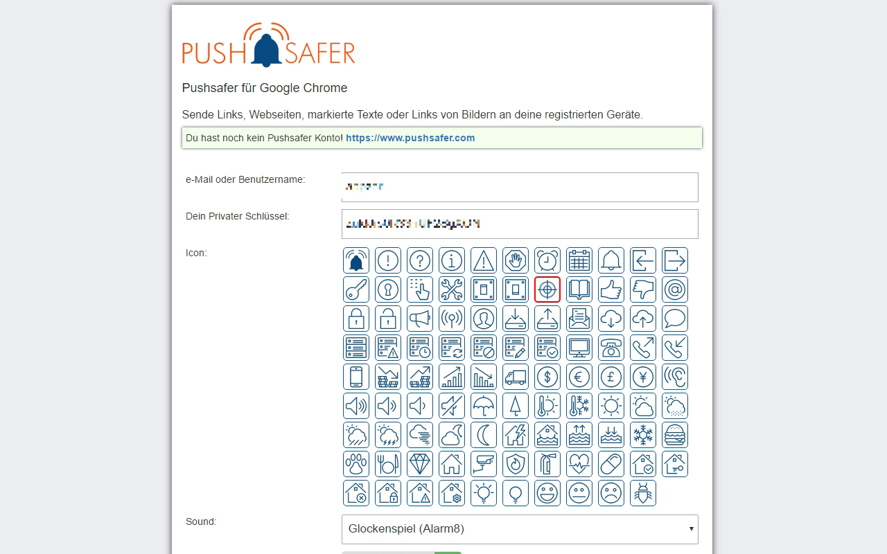 Pushsafer截图1
