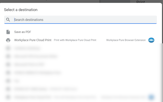 Workplace Pure Browser Extension截图1