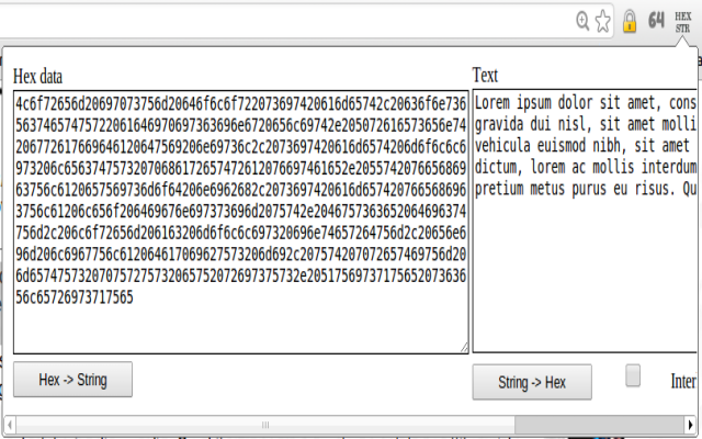 HexString Converter截图1