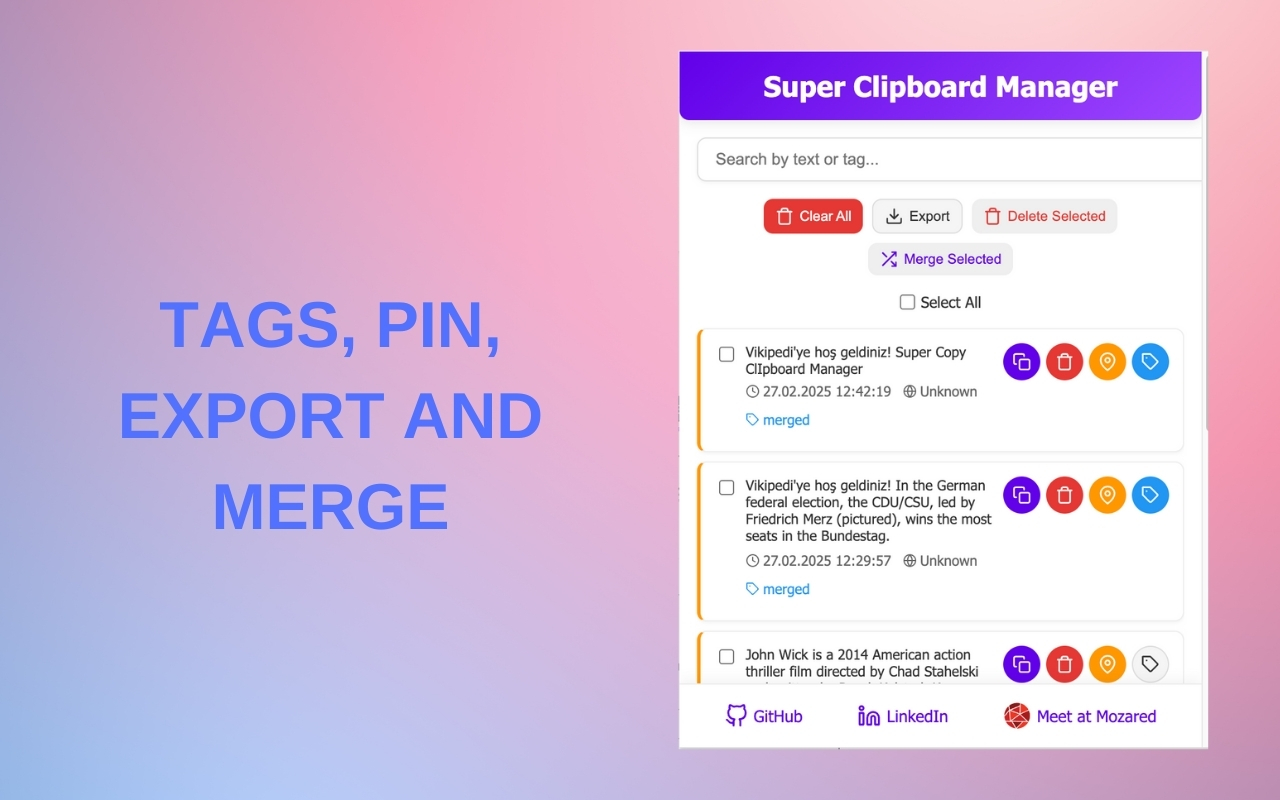 Super Clipboard Manager截图3