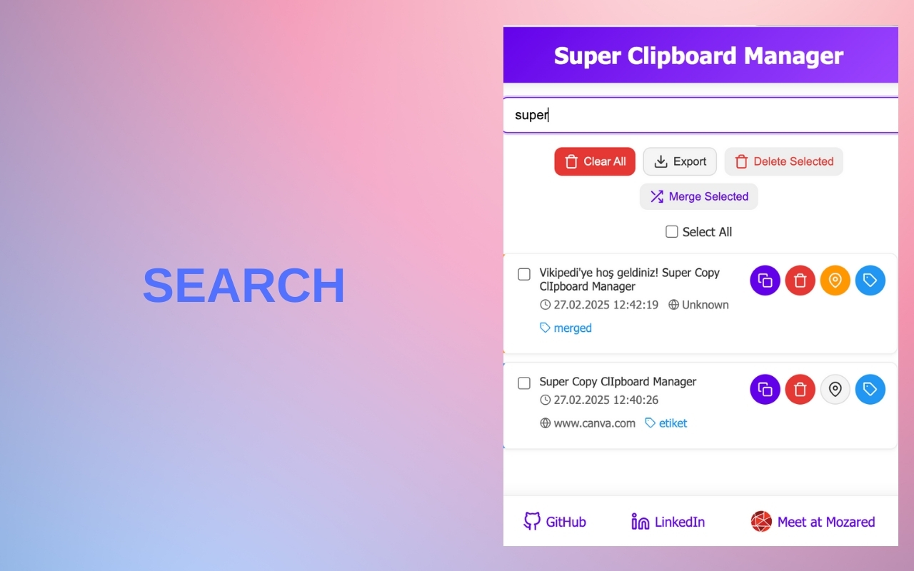 Super Clipboard Manager截图4