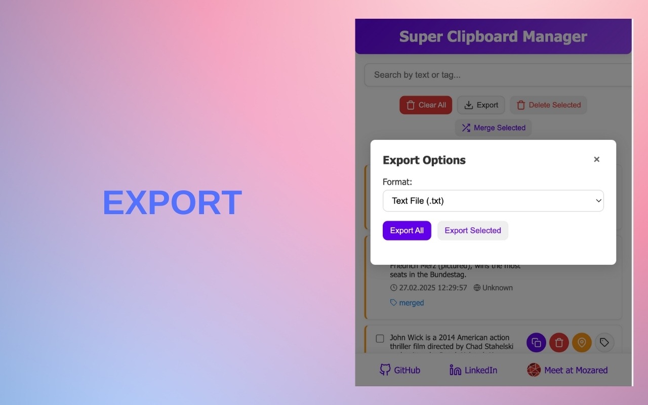 Super Clipboard Manager截图5