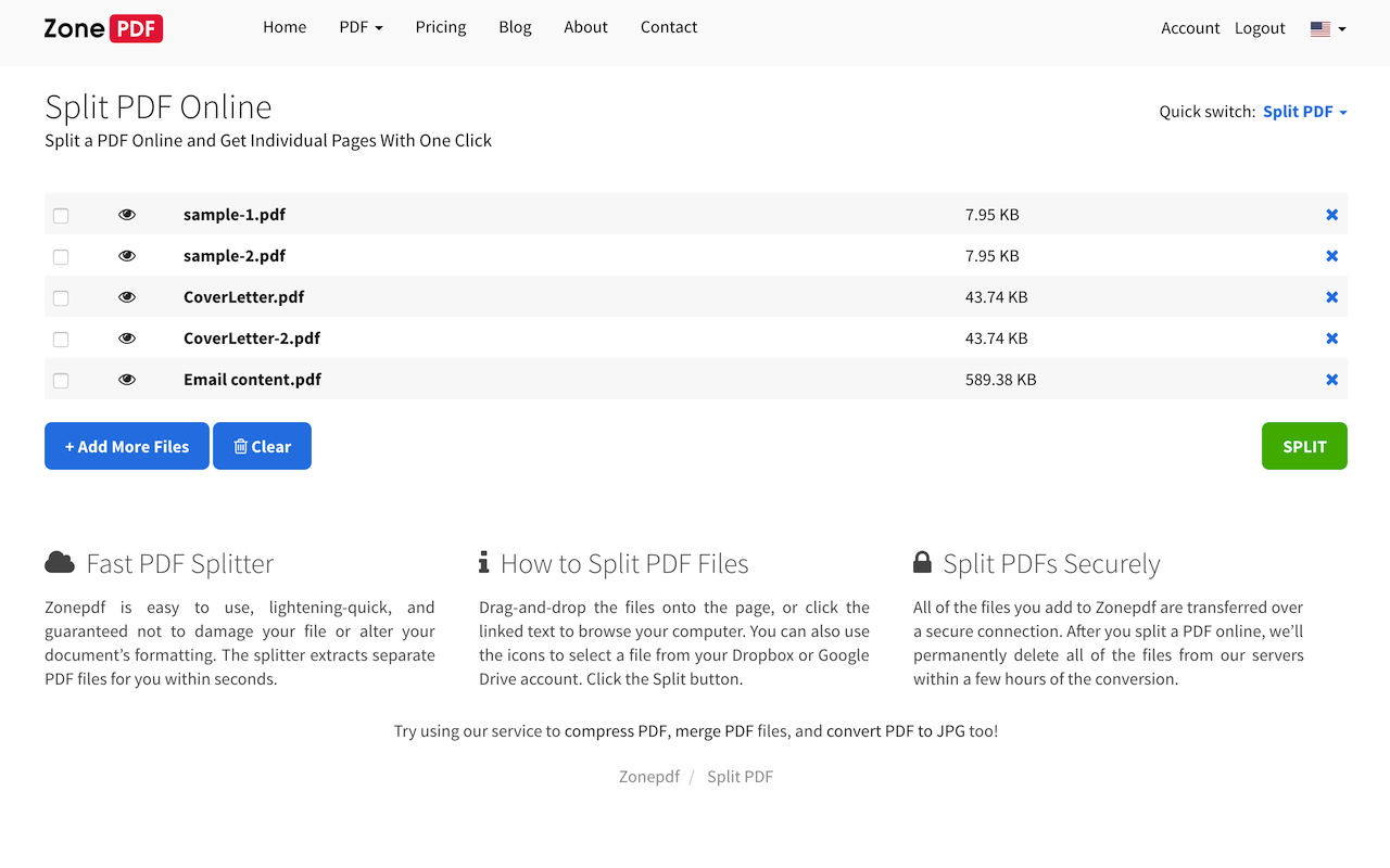 Split PDF截图1