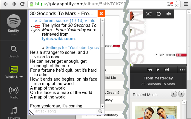 Lyrics Here by Rob W截图2