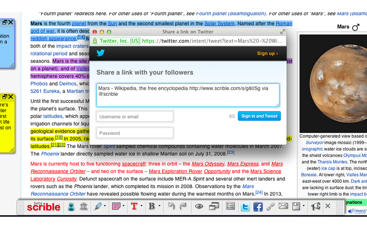Scrible Extension截图1