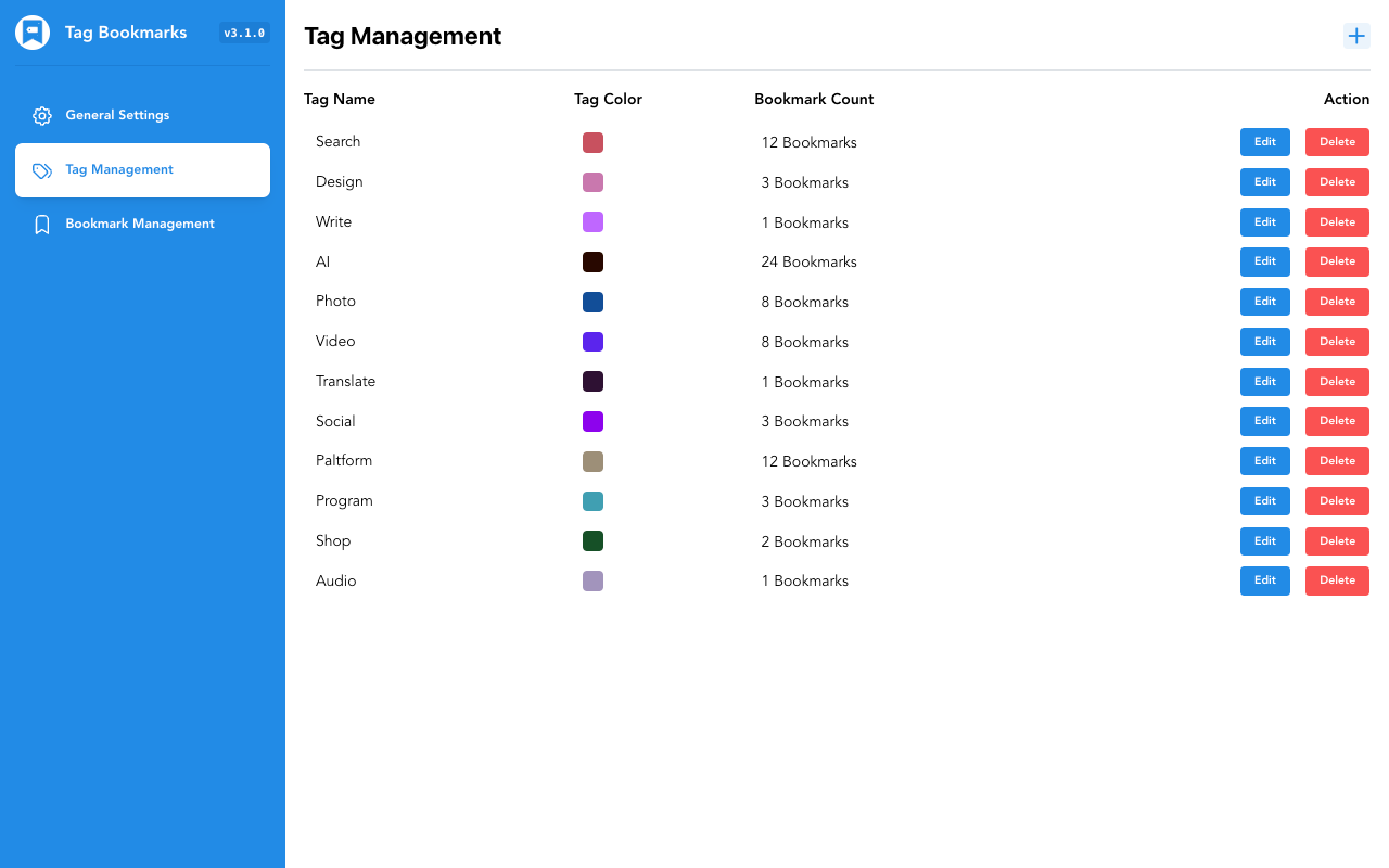 Tag Bookmarks截图4
