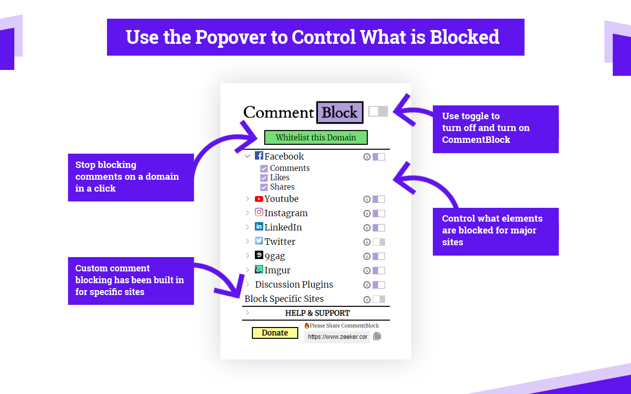 CommentBlock: Avoid Comments and Distractions截图3