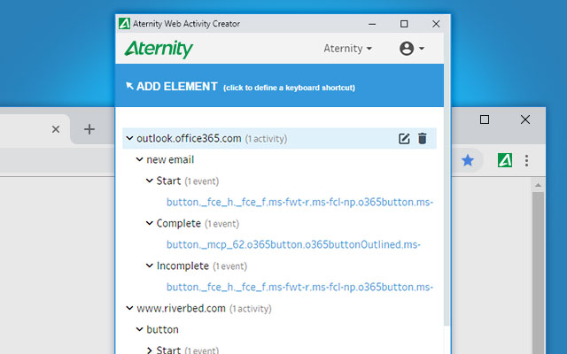 Aternity Web Activity Creator 3.0截图1