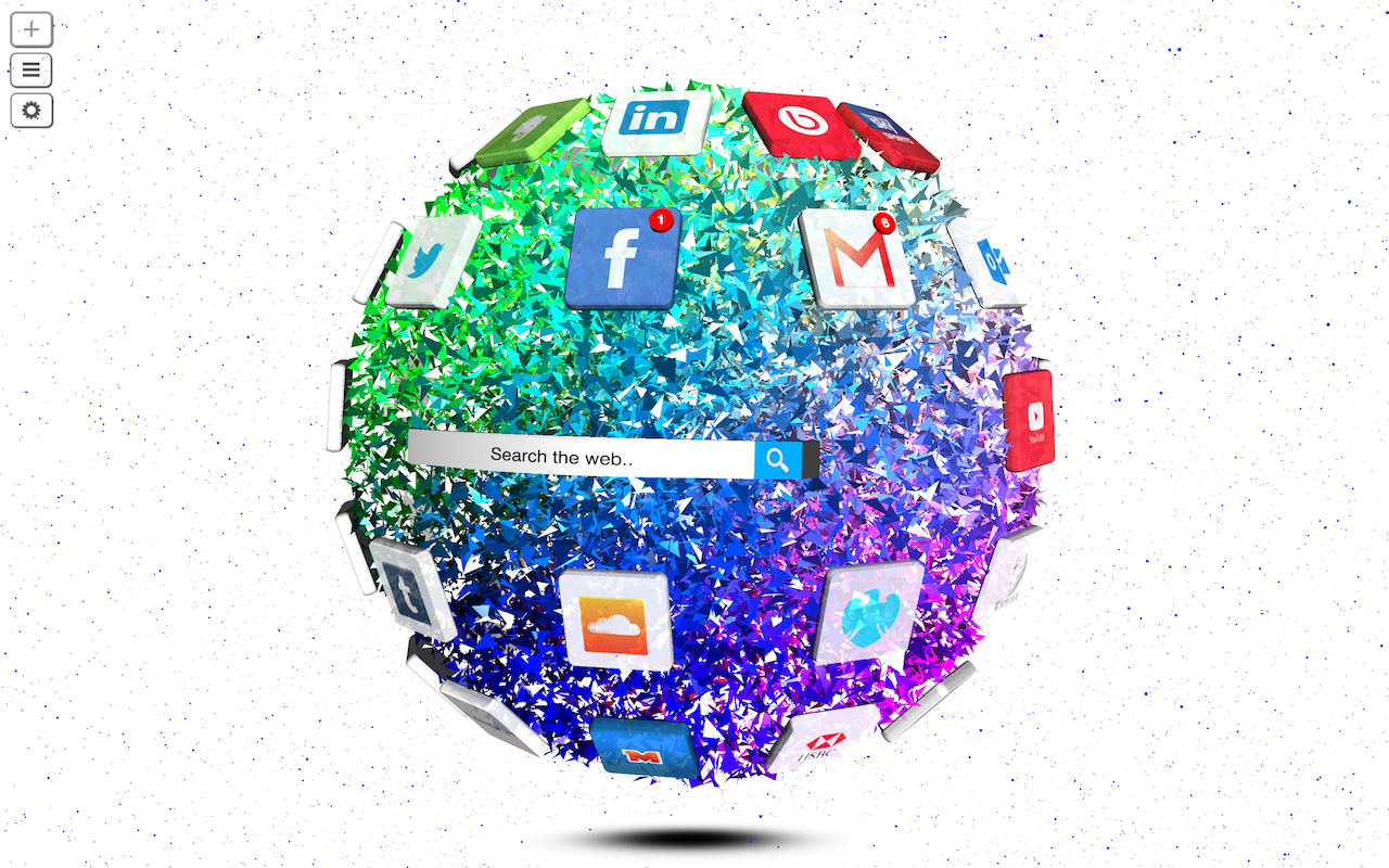 Globe - Your 3D Homepage截图3