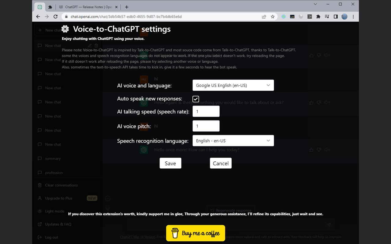 Voice-to-ChatGPT截图2