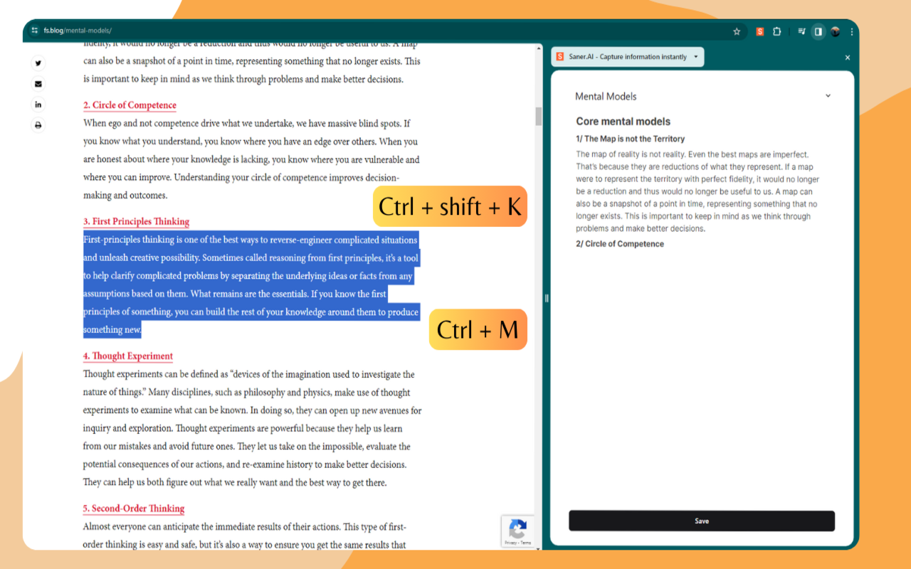 Saner.AI - Capture information instantly截图1