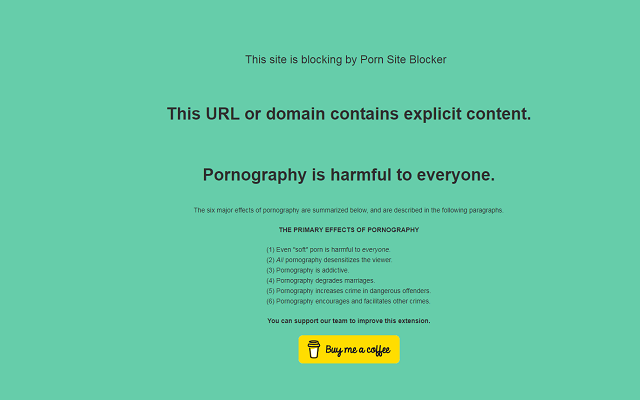 Porn Site Blocker截图1