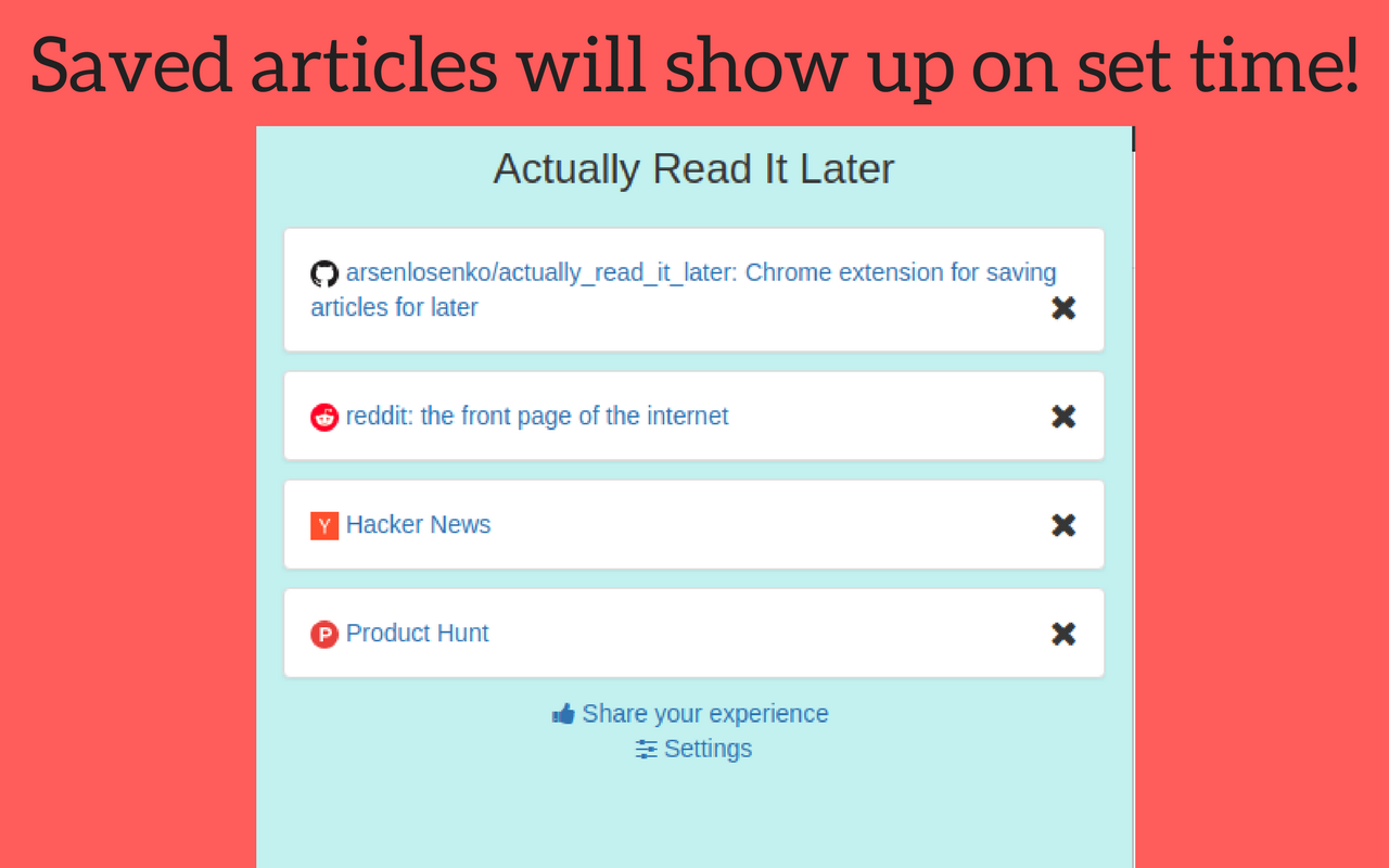 Actually Read it Later截图2