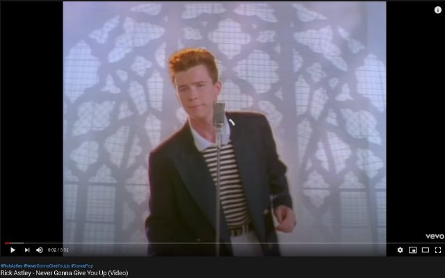 Rickroll Extension截图1