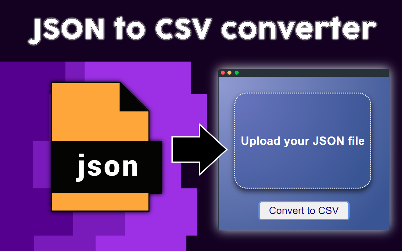 将JSON转换为CSV - JSON to CSV截图1