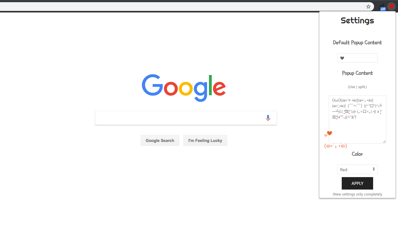 鼠标点击特效 (๑•́ ∀ •̀๑)截图1