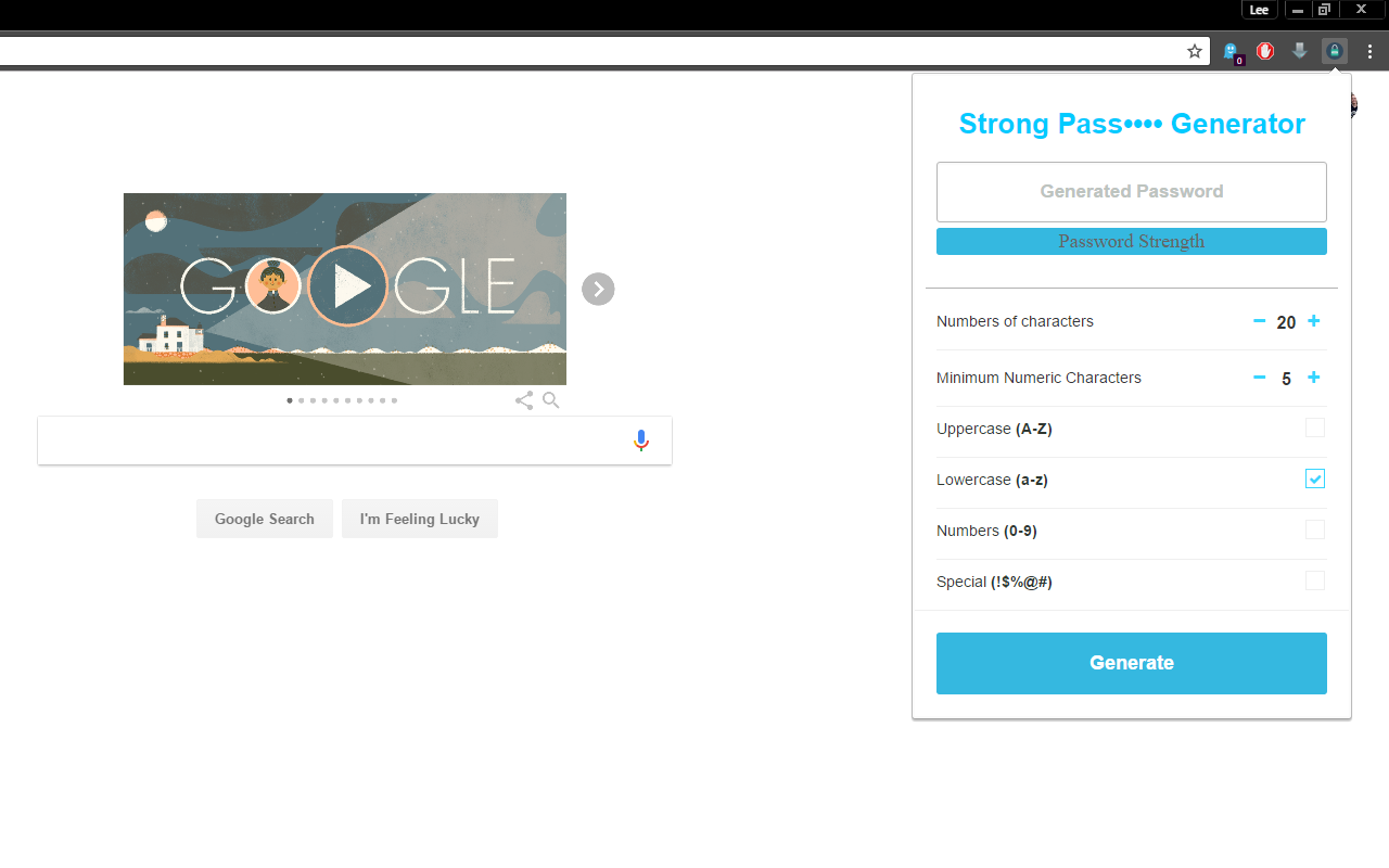 Strong Password Generator截图1