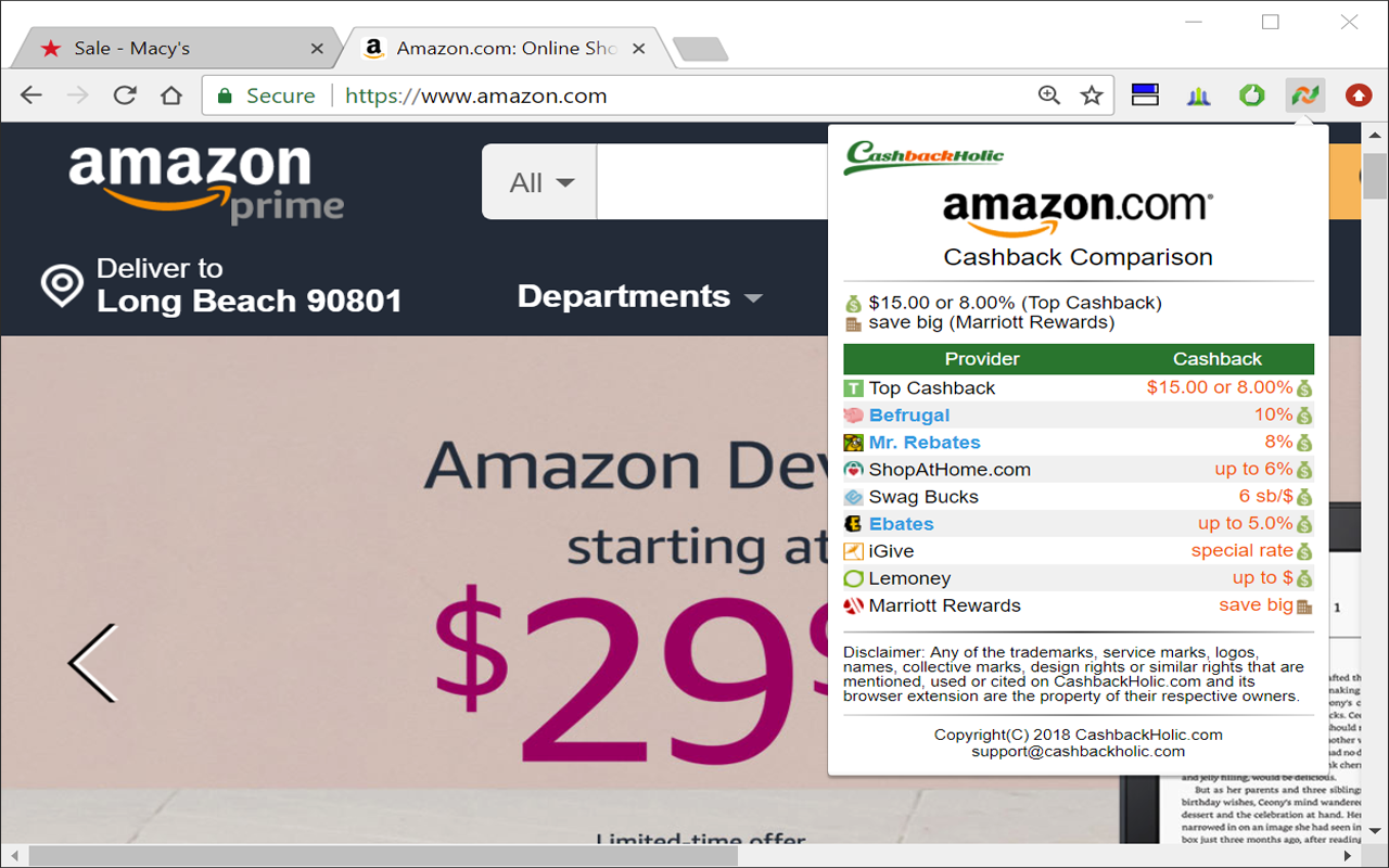 Cashback Comparison截图1
