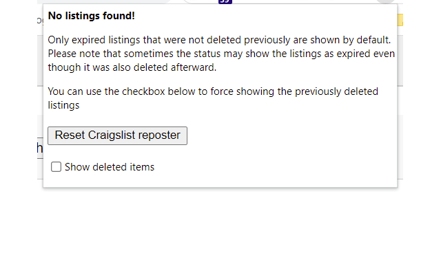 Craigslist Helper - Relister截图2