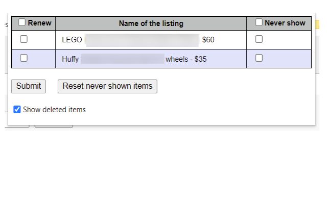 Craigslist Helper - Relister截图3