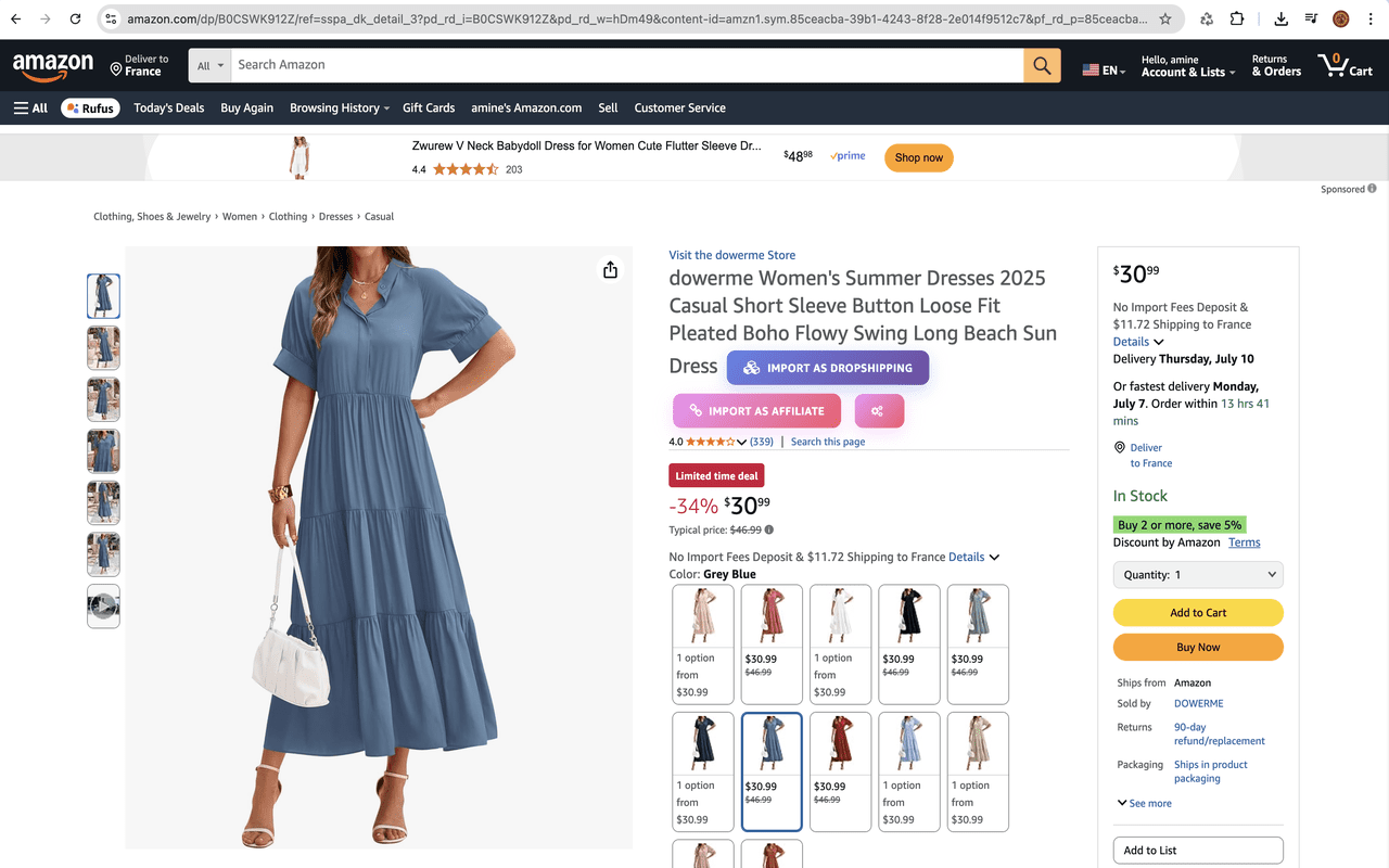 Sharkdropship & affiliate for Amazon & woocommerce截图1