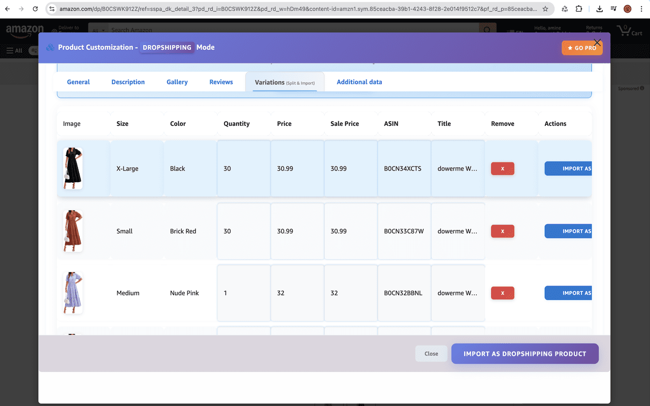 Sharkdropship & affiliate for Amazon & woocommerce截图5