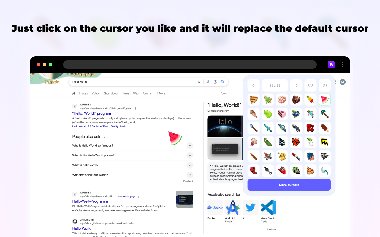 Cool Cursors - Custom Cursor for Chrome™截图2