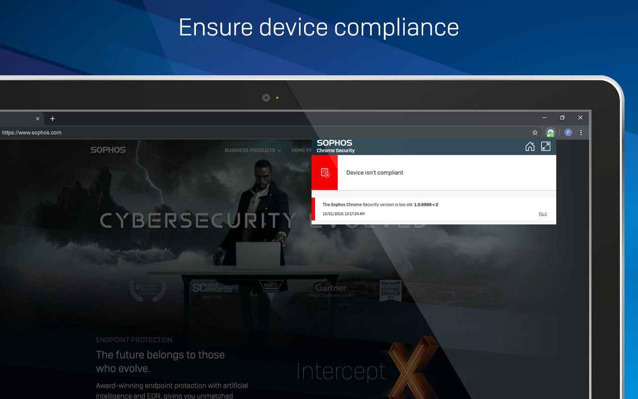 Sophos Chrome Security截图1