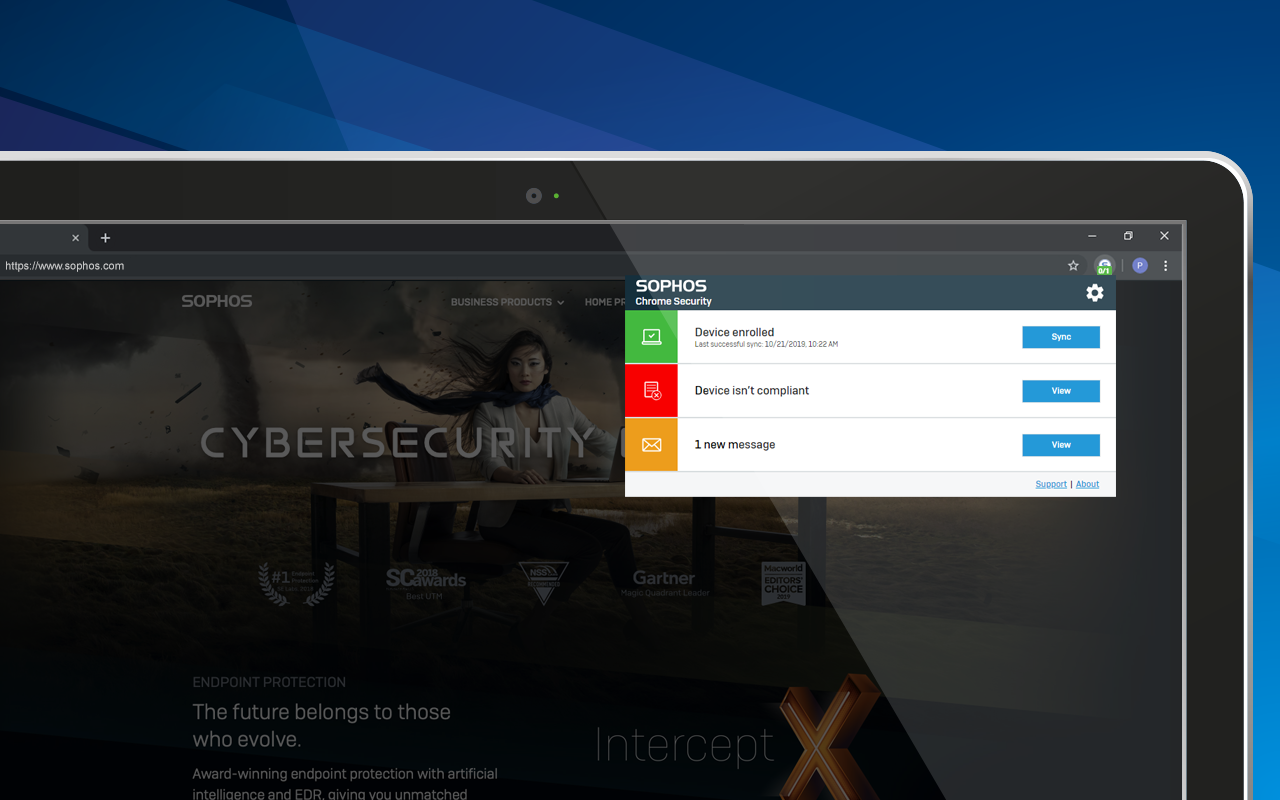 Sophos Chrome Security截图4