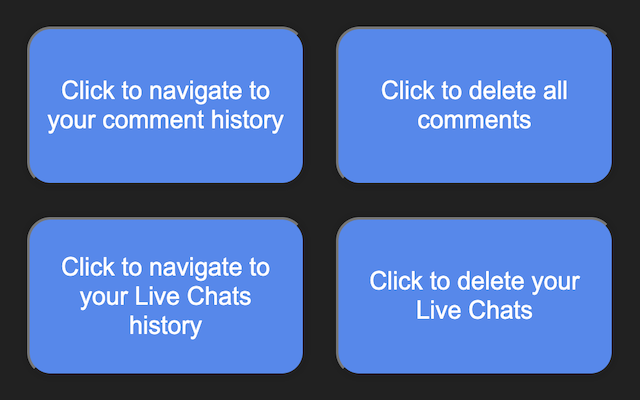YouTube Comment Deleter截图1