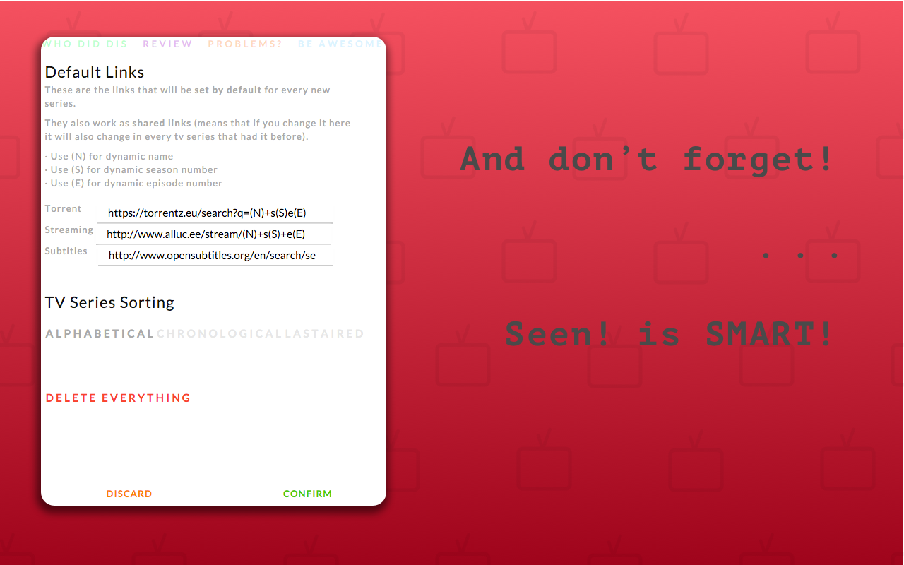 Seen! Tv Series Episode Tracker截图1