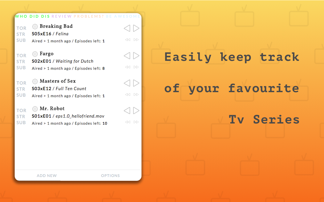 Seen! Tv Series Episode Tracker截图2