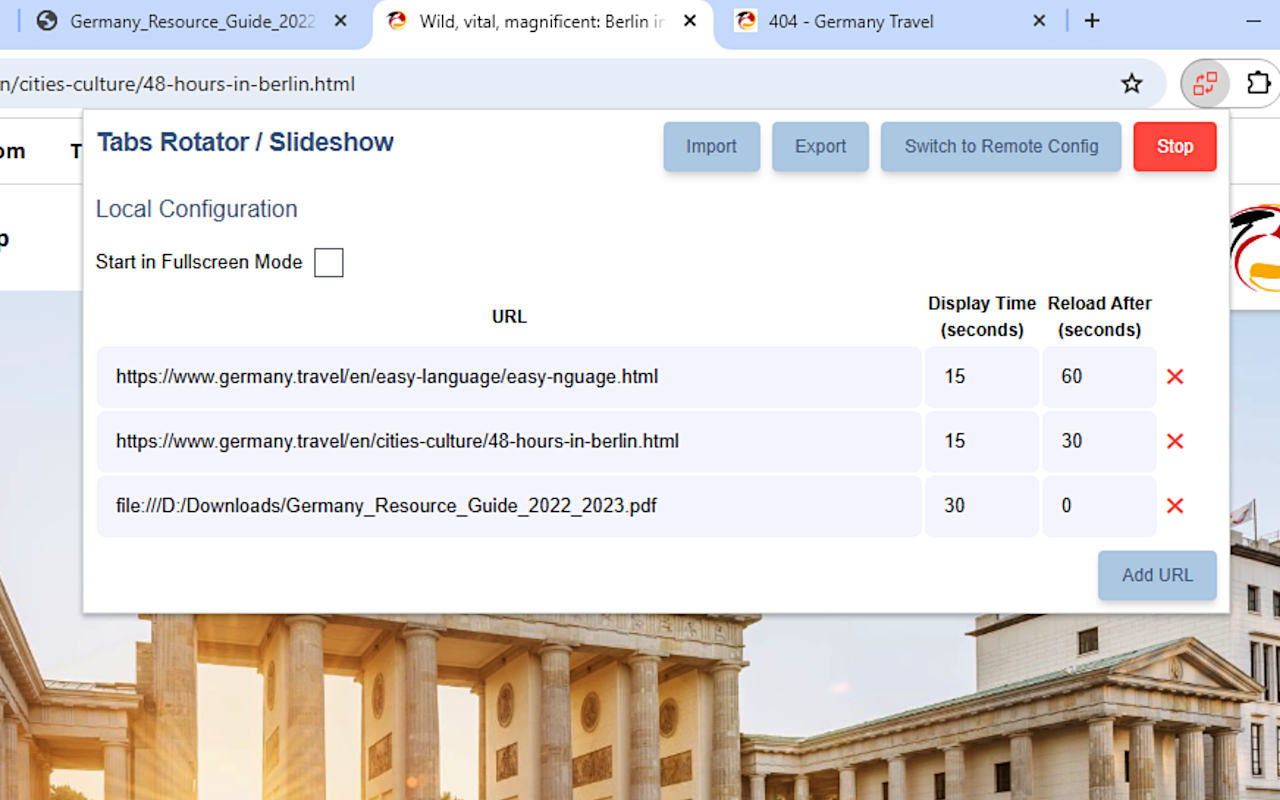 Tabs Rotator / Slideshow截图1