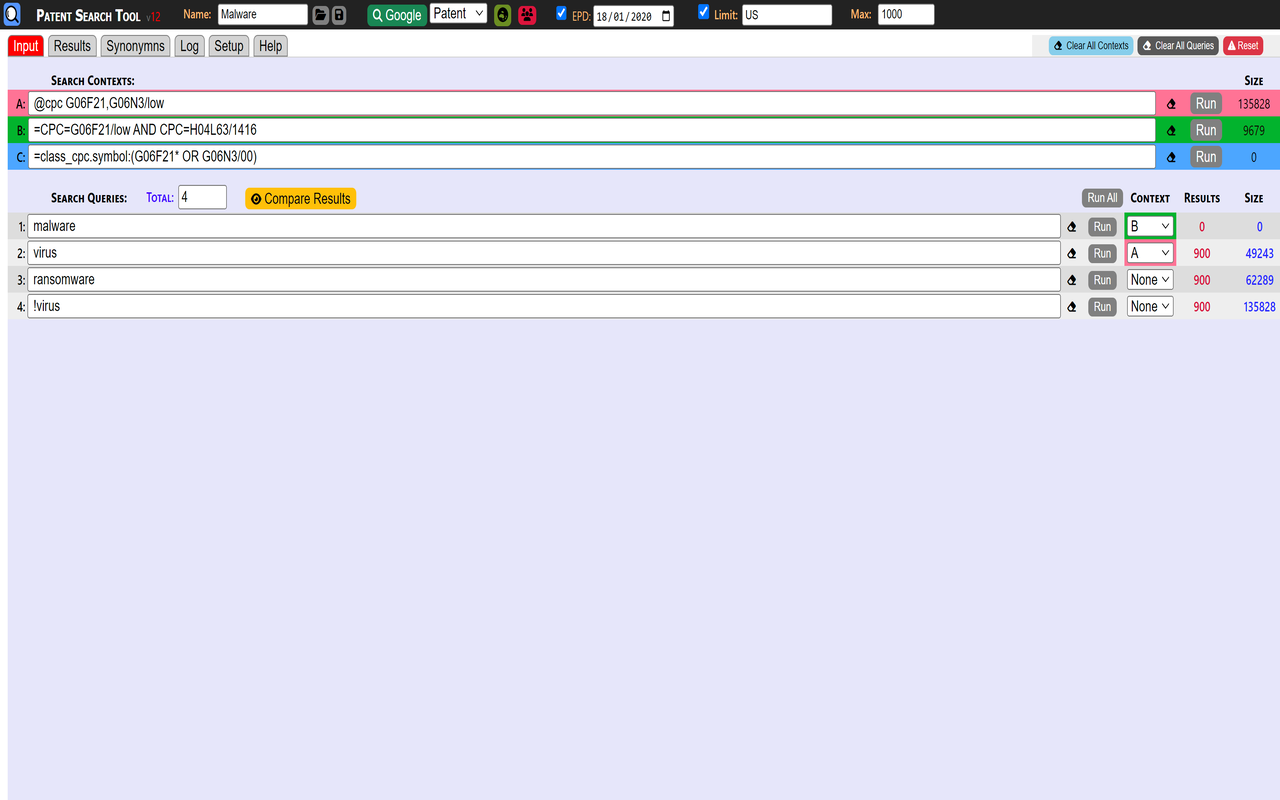 Patent Search Tool截图2