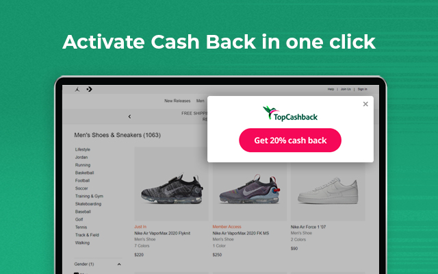 TopCashback USA Get Cash Back & Coupons截图5