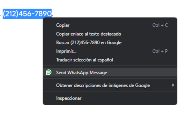 WhatsApp Direct Message截图1